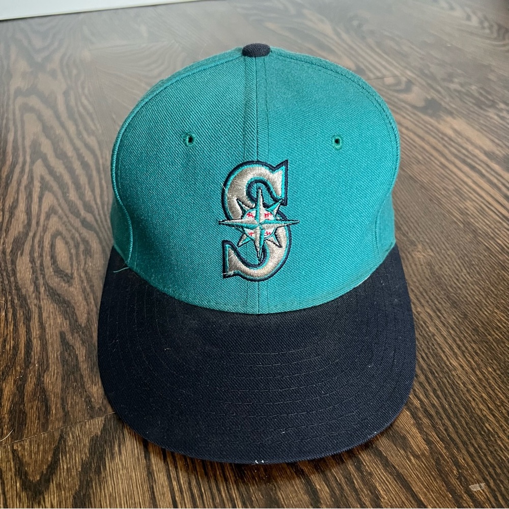 Vintage 1990s 90s New Era 5950 Diamond Collection MLB Baseball Fitted Wool Hat